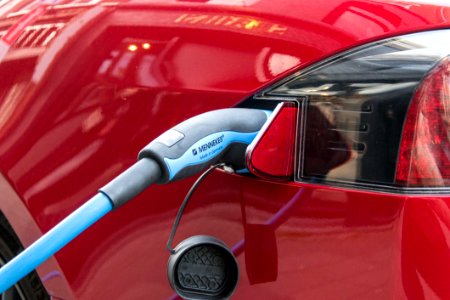 Tesla Electric Car Charging