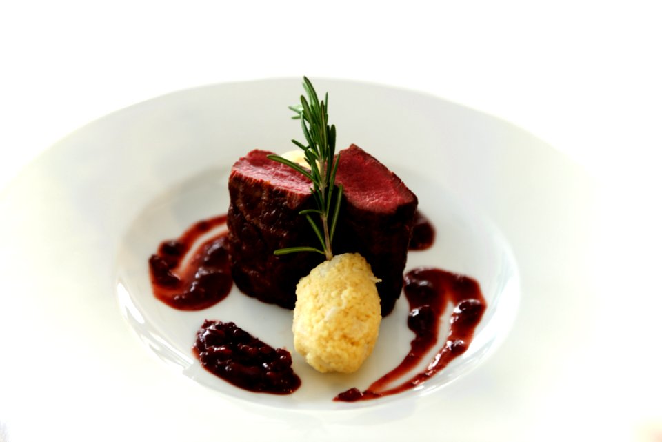 Meat On Plate