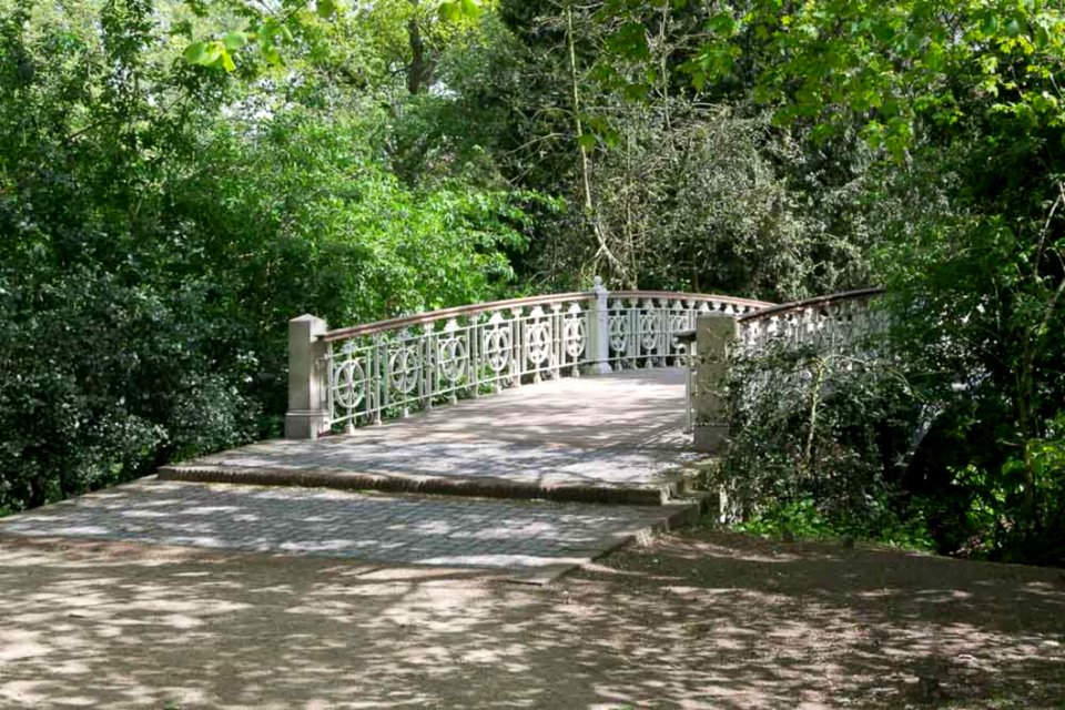 Small Park Humpback Bridge
