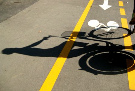 Shadow-of-a-girl-riding-bicycle