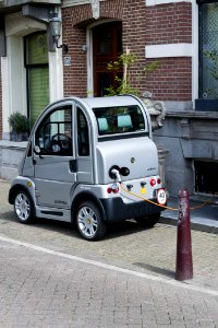 Small Electric Vehicle Charging From Domestic Power Grid
