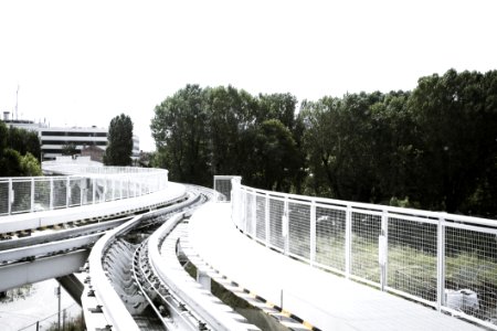 Railway In Winter