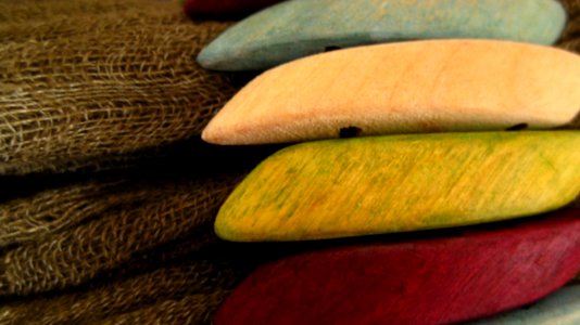 Scarf-through-wooden-bracelet