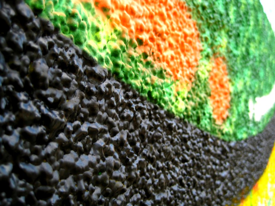Ragged-painted-wall