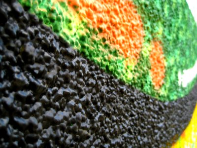 Ragged-painted-wall