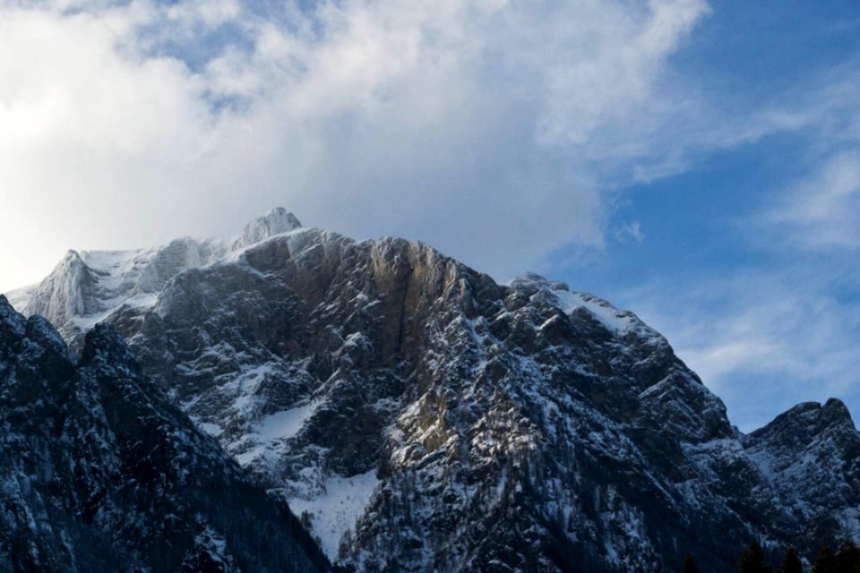 Cloudy Mountain Crest
