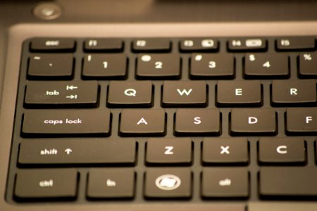 Image Of A Laptop Keyboard Layout Usually It Has A Shorter Travel Distance For The Keystroke And Less Keys Than Its Desktop Count photo