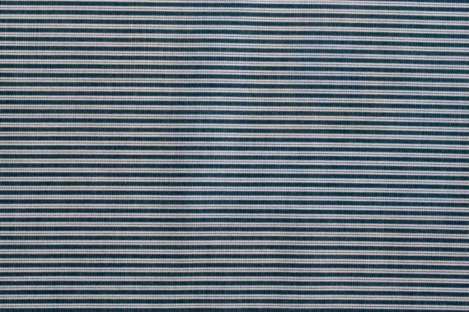 Green-and-white-striped-cotton-fabric