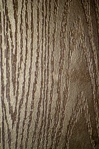 Wood-like Finishing On A Metallic Entrance Door