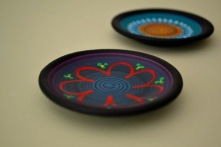 Decorative-hand-painted-ceramic-plates