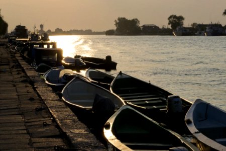 Rows Of Boats At Docks
