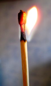Burning-matchstick