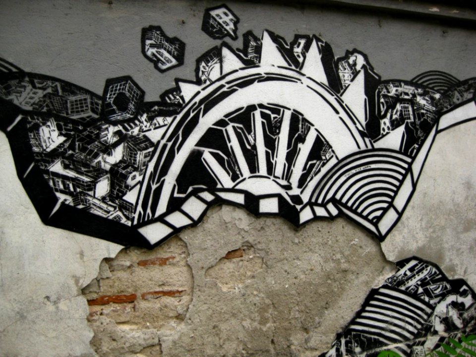 Broken-grafitti-wall