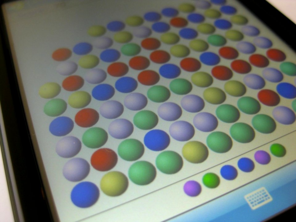 Bubble-game-on-ipaq