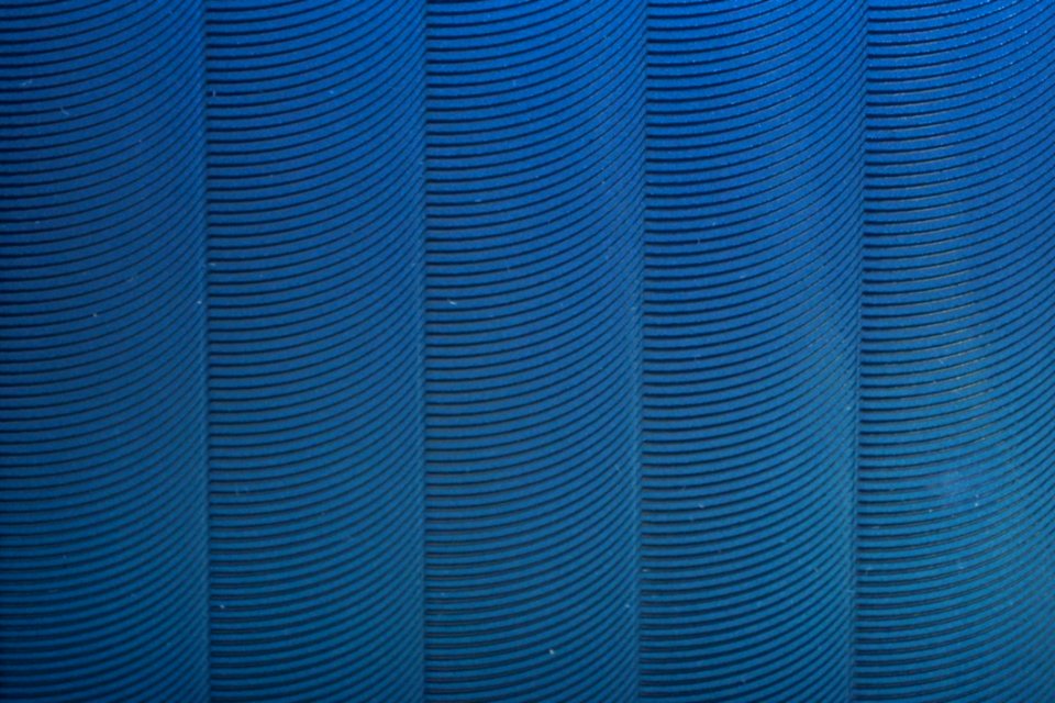 Blue-wavy-cardboard-pattern