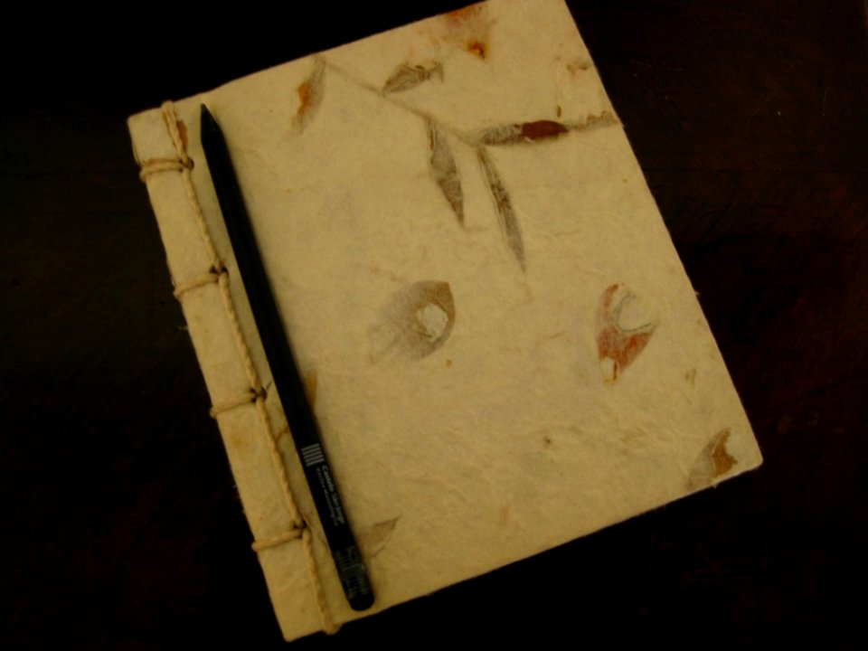 Black-pencil-on-notebook