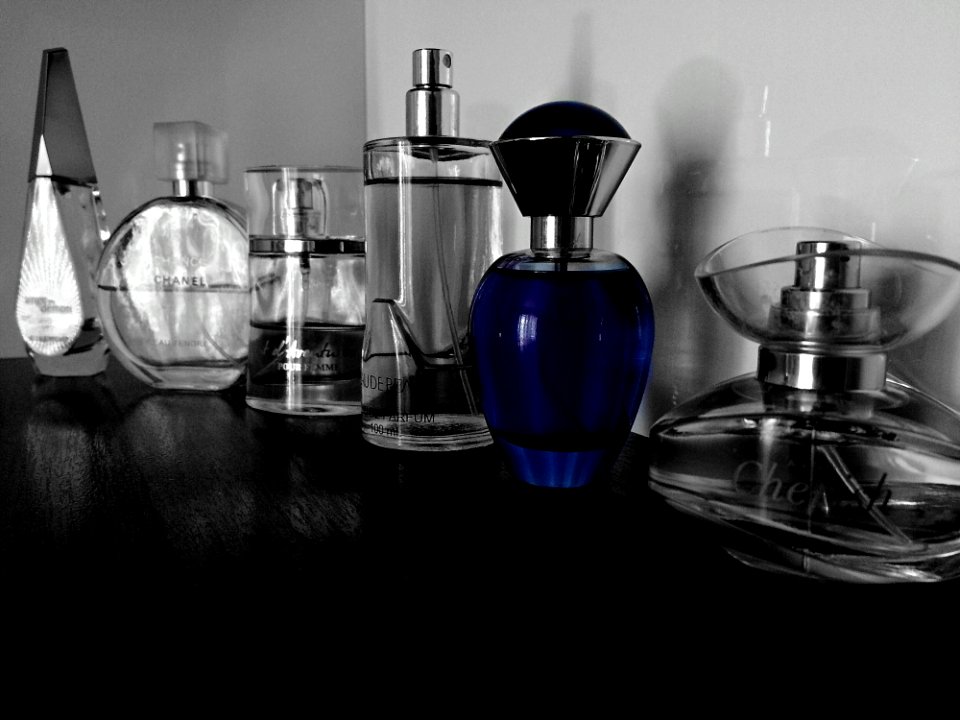 Collection Of Perfume Bottles