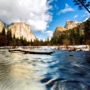 Scenic View Of Lake Against Sky photo