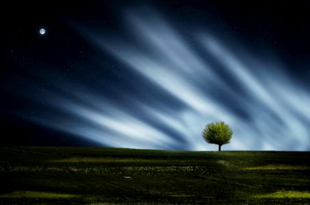 Landscape At Night photo