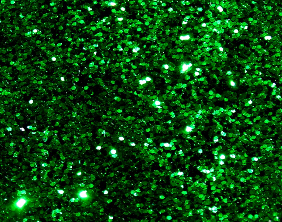 Green Glitter 2