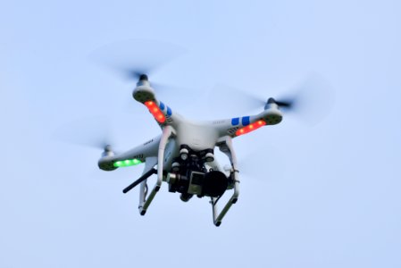 White Black Dji Phantom