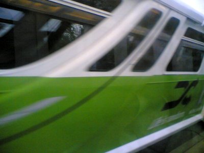 Blurry Skyte Green