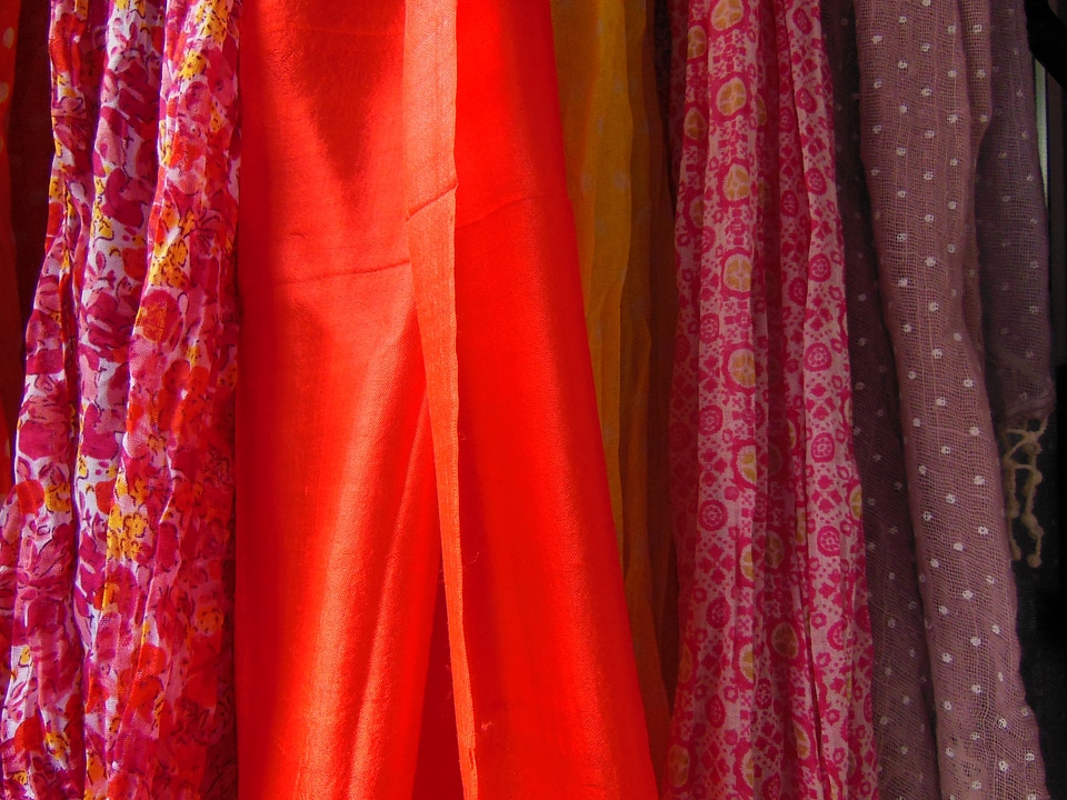 Patterned single coloured colorful