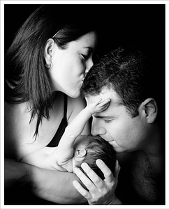Couple pregnancy newborn