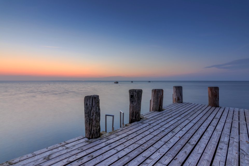 Pier On Sea Against Sky