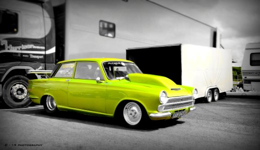 Santa Pod Parking Lot
