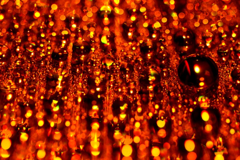 Hanging Glass Beads