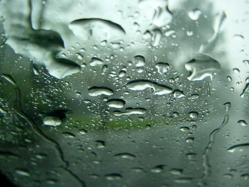 Water On Windshield