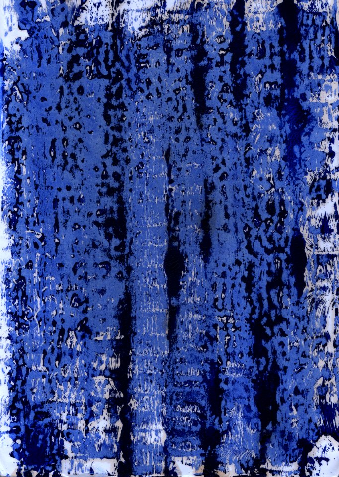 Liquid Blue Tree Plant