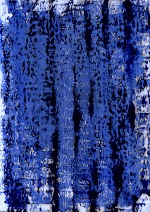 Liquid Blue Tree Plant