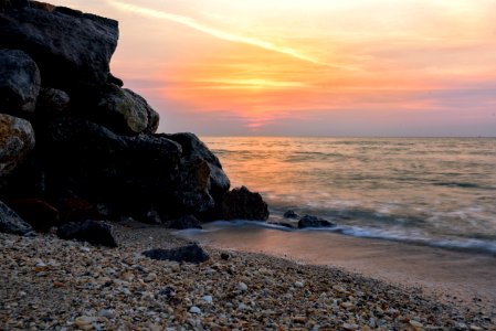 Sunrise On The Gulf Of Thailand photo