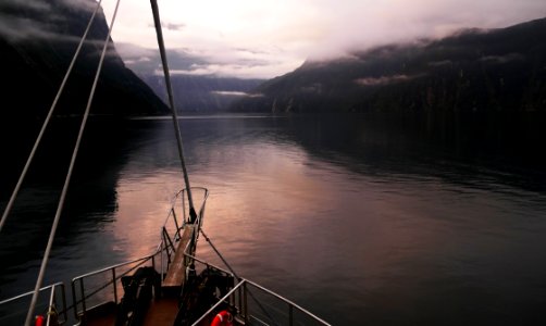 Dawn Cruise Milford Sound NZ photo