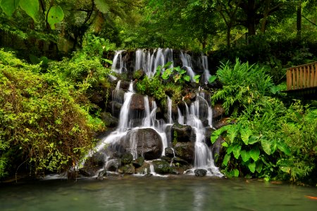 Waterfall HDR photo