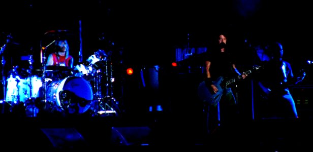 Membranophone Band Plays Idiophone Musical Instrument