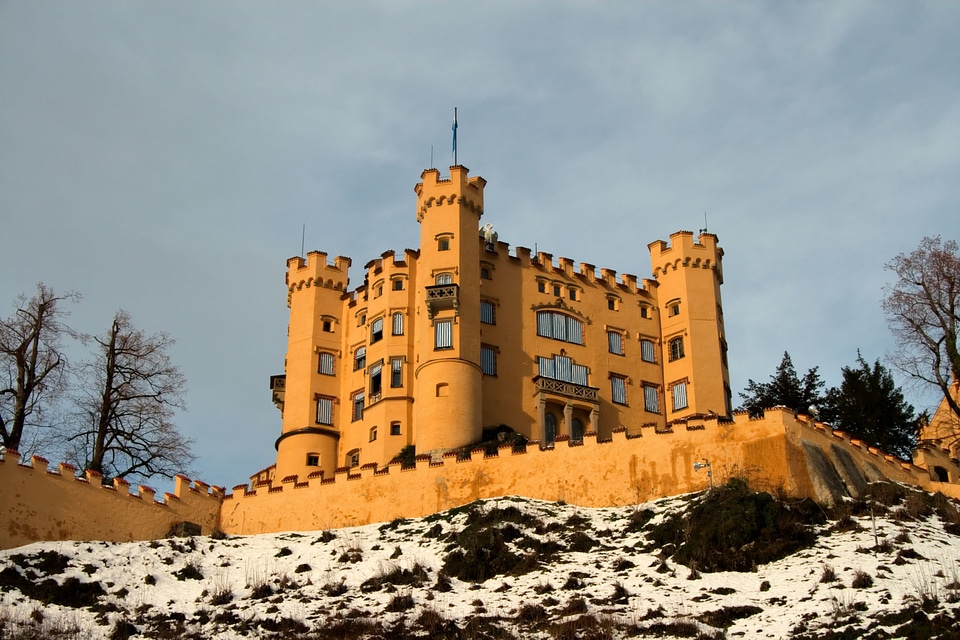 Architecture castle tower