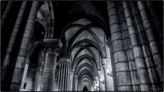 North Aisle Notre Dame De Paris