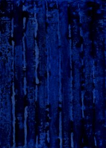 Blue Purple Wood Trunk