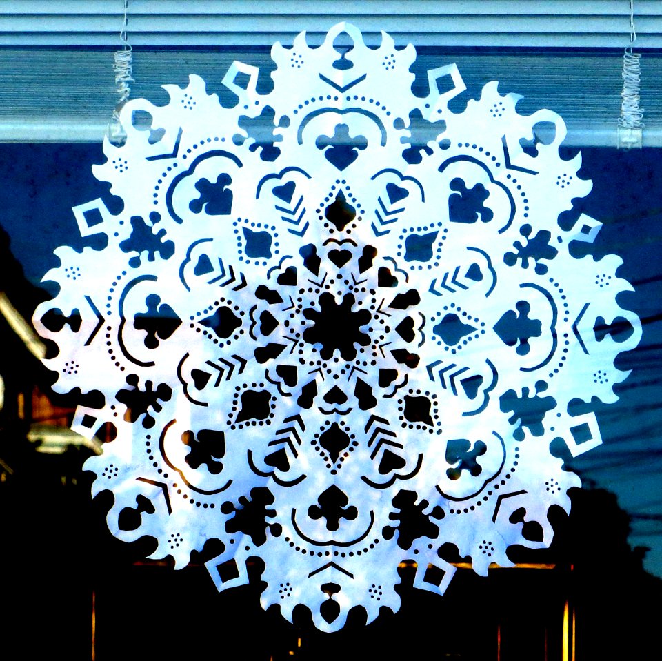 Paper Snowflake 2