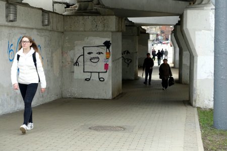 Standing Road Art Concrete