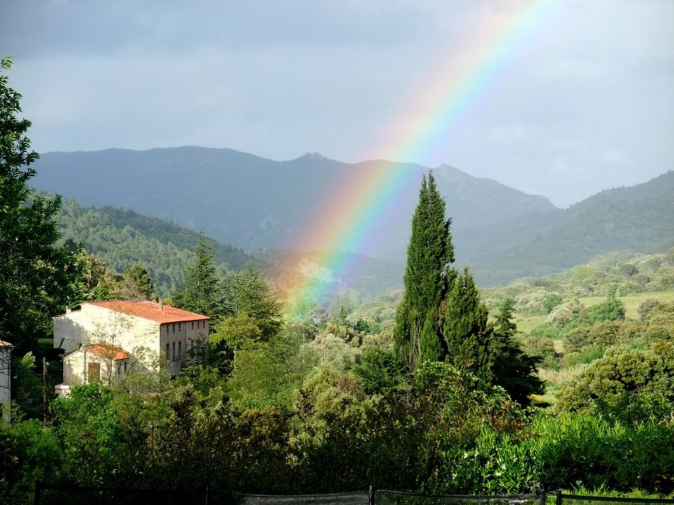Languedoc roussillon rainbow valley