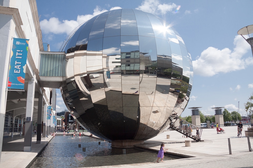 England planetarium glass