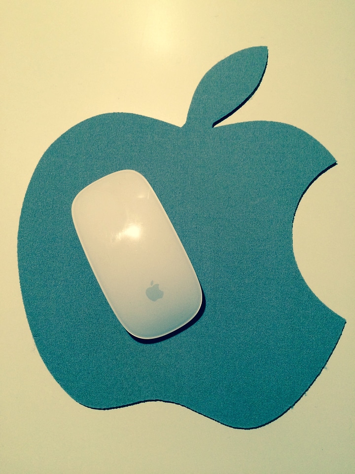 Office mouse mat mouse
