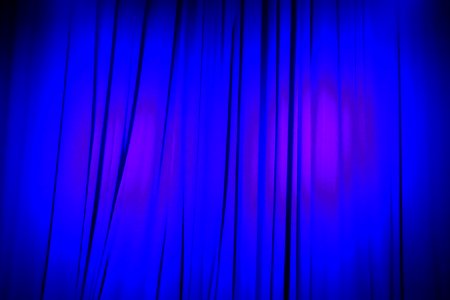 Theater Curtain Blue Purple Violet photo
