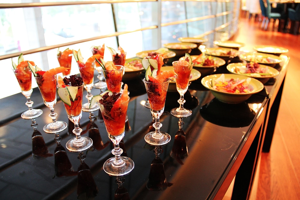 Buffet salad gourmet