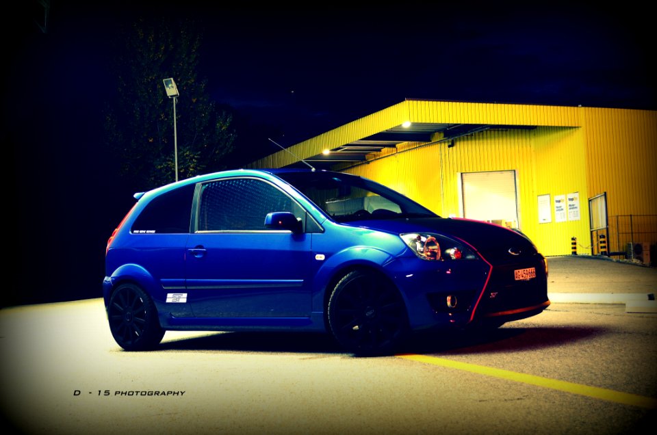 Fiesta ST In The Dark