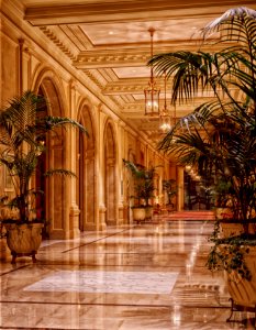 Hotel Lobby Interior